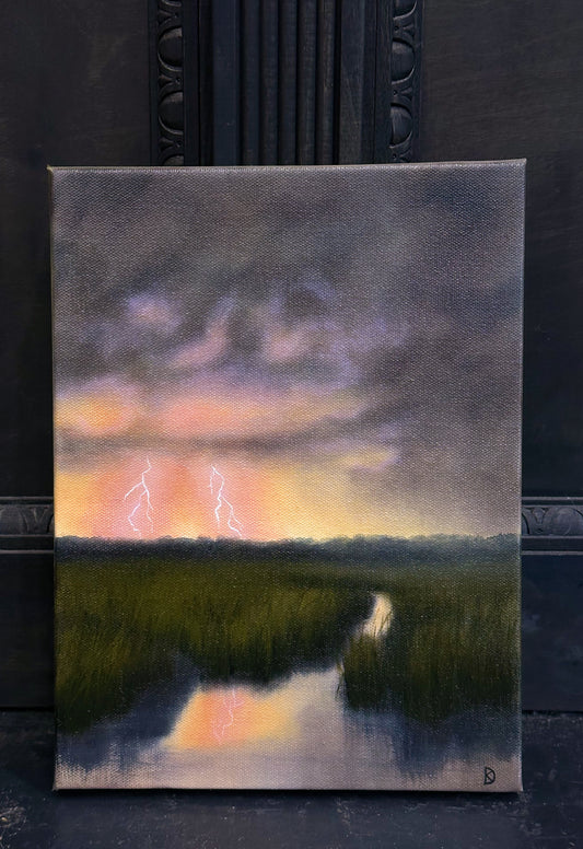 "In Awe Of" Oil Painting - 9" x 12"